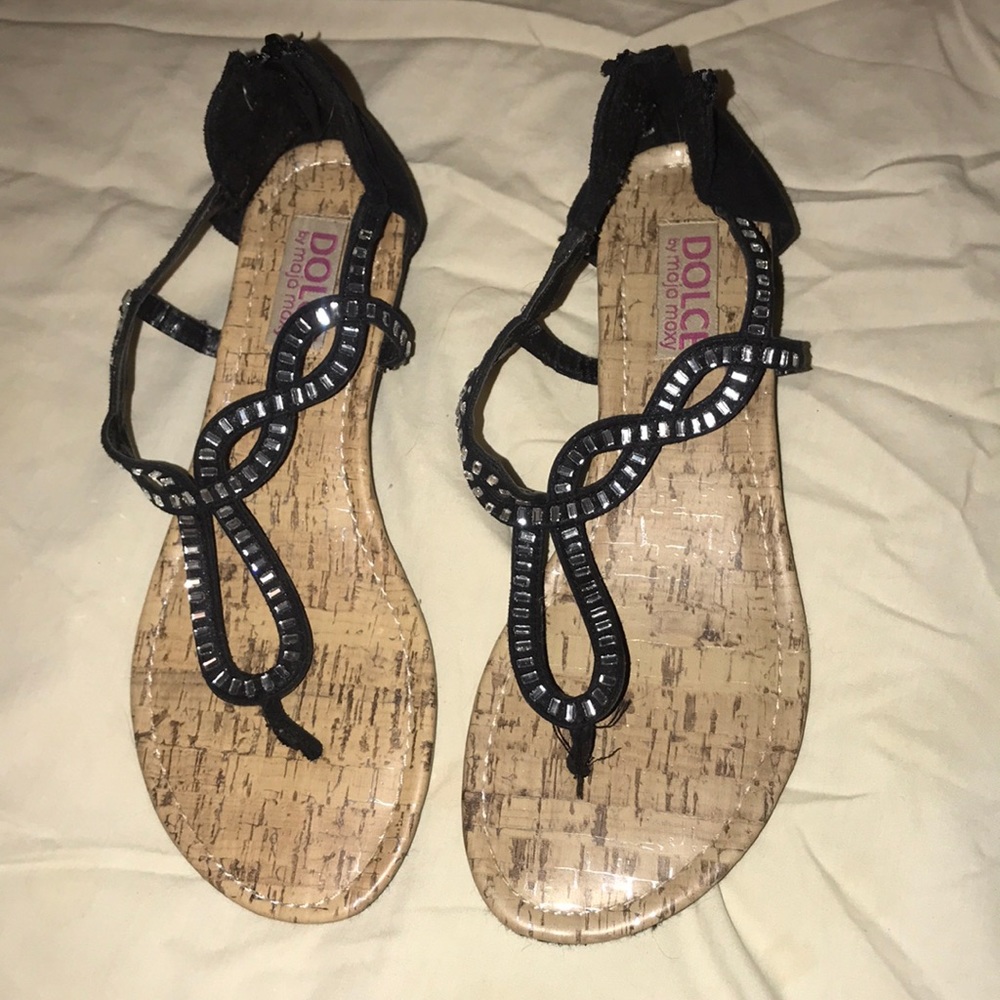 Women’s size 8 black sandals